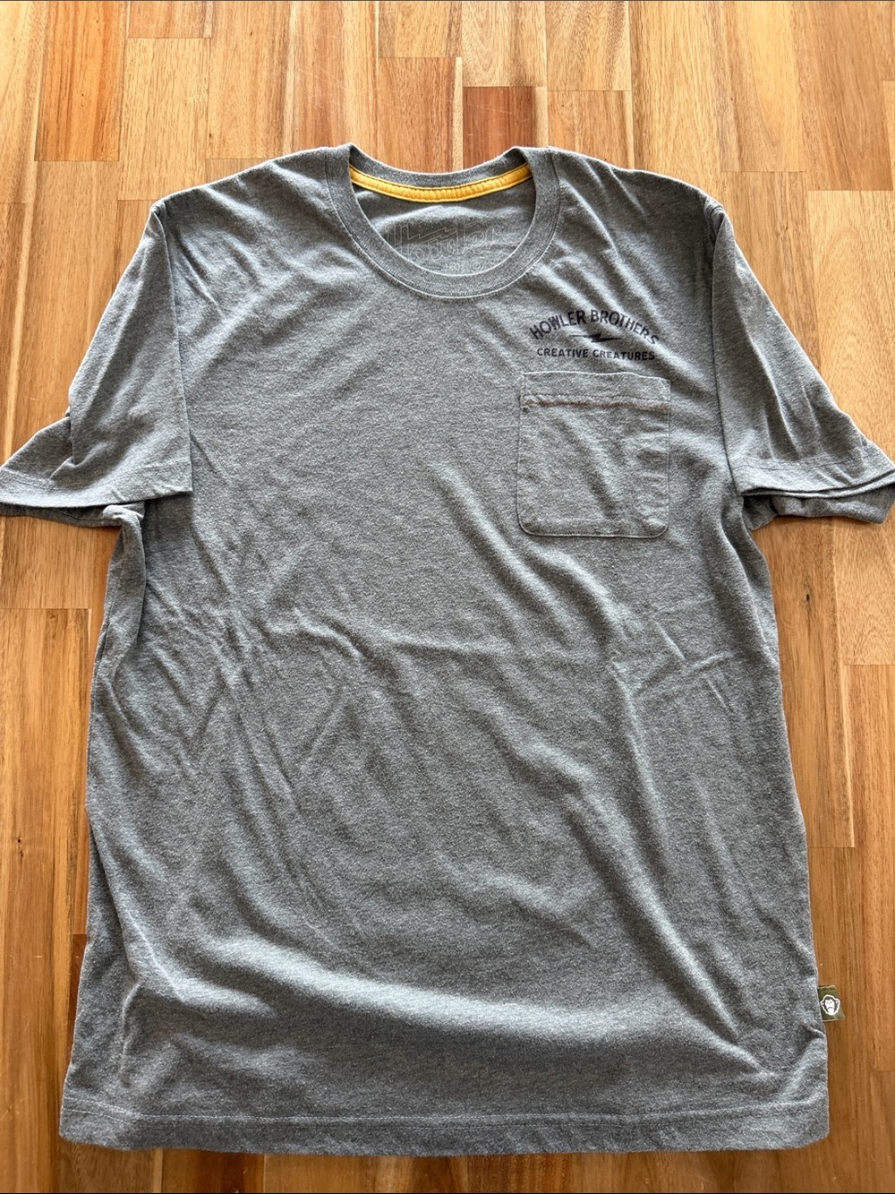 Howler Brothers Gray Pocket Tee
